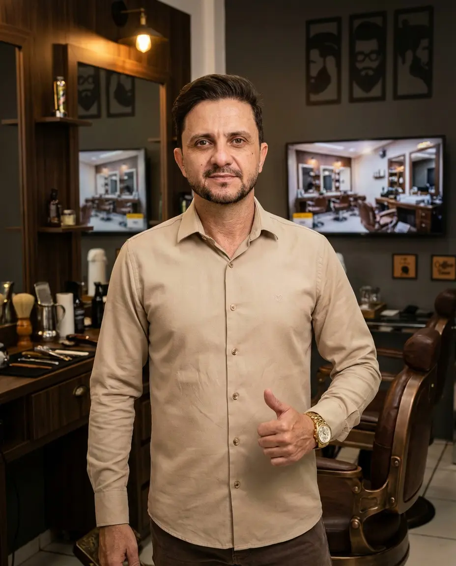 Anderson Siqueira Fundador Barbearia Siqueira Roosevelt Uberlandia 